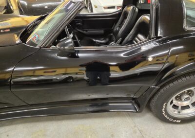 1979 Black Corvette T Top Black Leather Interior