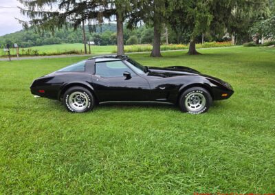 1979 Black Corvette T Top Black Leather Interior