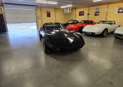 1979 Black Corvette T Top Black Leather Interior