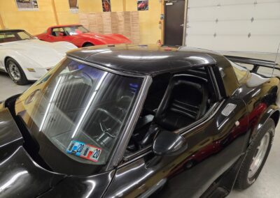 1979 Black Corvette T Top Black Leather Interior
