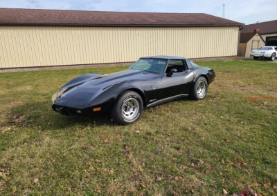 1979 Black Corvette Stingray Auto T Top