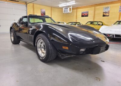 1979 Black Corvette Stingray Auto T Top