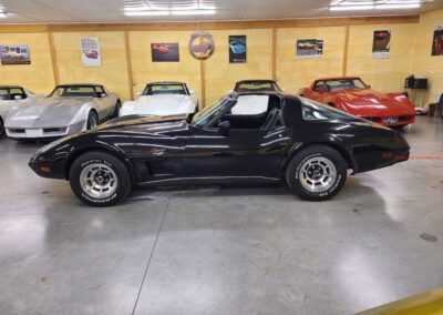 1979 Black Corvette Stingray Auto T Top