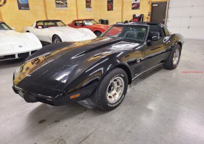 1979 Black Corvette Stingray Auto T Top