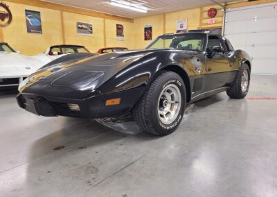 1979 Black Corvette Stingray Auto T Top