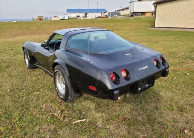 1979 Black Corvette Stingray Auto T Top