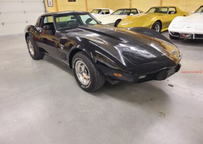 1979 Black Corvette Stingray Auto T Top