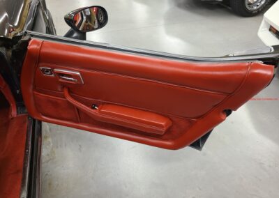 1979 Black Corvette Red Interior For Sale