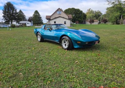 1979 Turquoise Corvette Tan Leather Interior Automatic