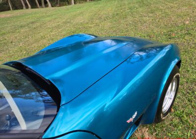 1979 Turquoise Corvette Tan Leather Interior Automatic