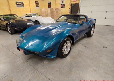 1979 Turquoise Corvette Tan Leather Interior Automatic