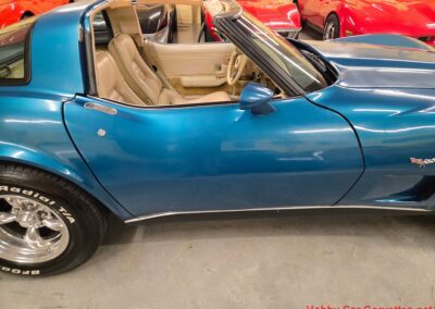 1979 Turquoise Corvette Tan Leather Interior Automatic