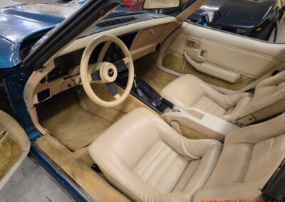 1979 Turquoise Corvette Tan Leather Interior Automatic