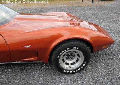 1978 Atomic Orange Corvette Oyster Interior