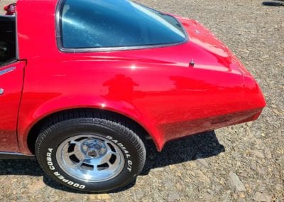 1979 Red Corvette 4spd Hot Rod