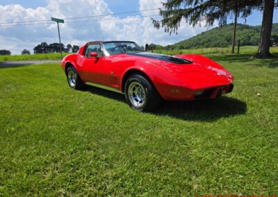 1979 Red Corvette Oyster Interior For Sale