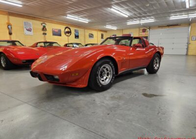 1979 Red Red C3 Corvette 350 Crate Engine T Top