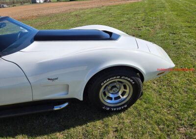 1979 White Corvette 4spd Hot Rod For Sale