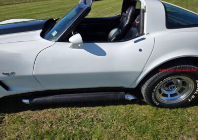 1979 White Corvette 4spd Hot Rod For Sale