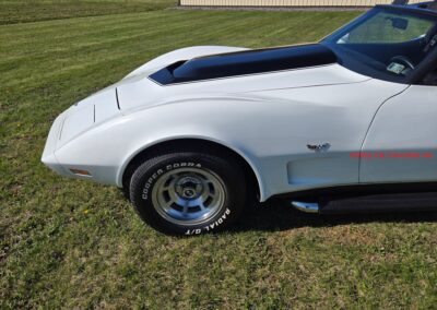 1979 White Corvette 4spd Hot Rod For Sale