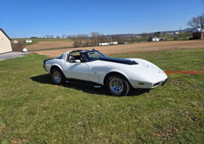 1979 White Corvette 4spd Hot Rod For Sale