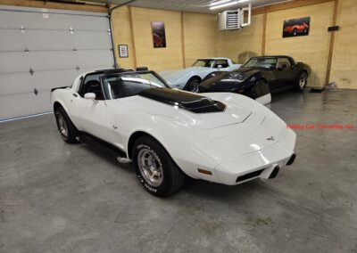 1979 White Corvette 4spd Hot Rod For Sale
