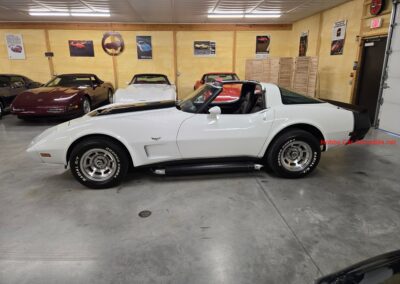 1979 White Corvette 4spd Hot Rod For Sale