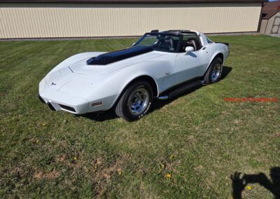 1979 White Corvette 4spd Hot Rod For Sale