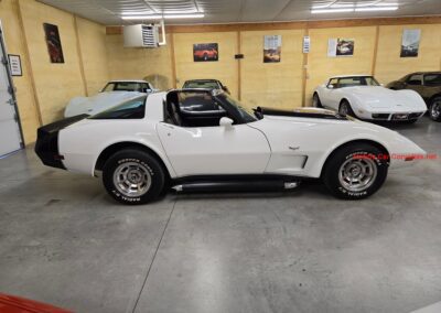 1979 White Corvette 4spd Hot Rod For Sale