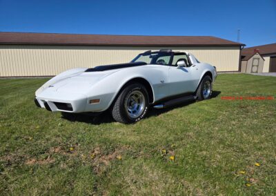 1979 White Corvette 4spd Hot Rod For Sale