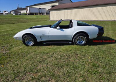 1979 White Corvette 4spd Hot Rod For Sale