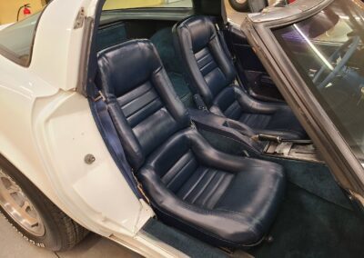 1979 White Corvette Blue Interior Hot Rod 388 Stroker