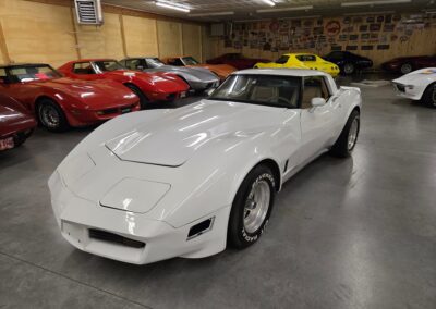 1979 White Corvette Tan Interior T Top