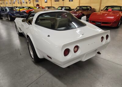 1979 White Corvette Tan Interior T Top