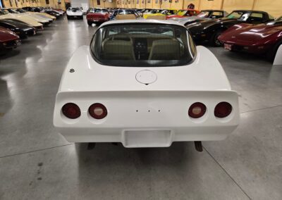 1979 White Corvette Tan Interior T Top