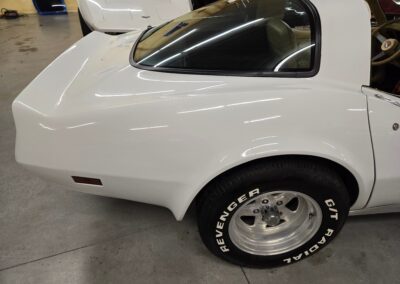 1979 White Corvette Tan Interior T Top