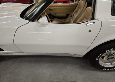 1979 White Corvette Tan Interior T Top