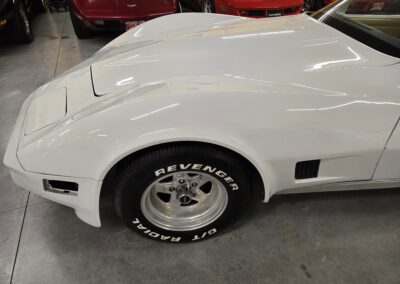 1979 White Corvette Tan Interior T Top