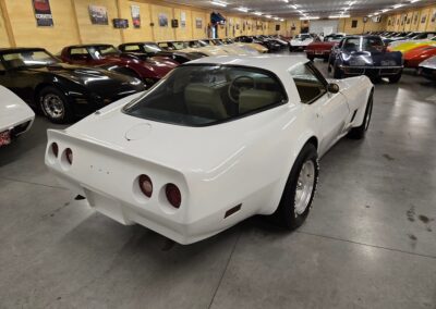 1979 White Corvette Tan Interior T Top