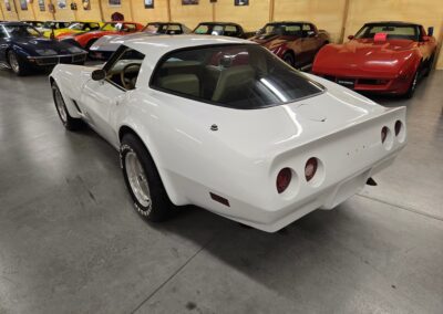 1979 White Corvette Tan Interior T Top
