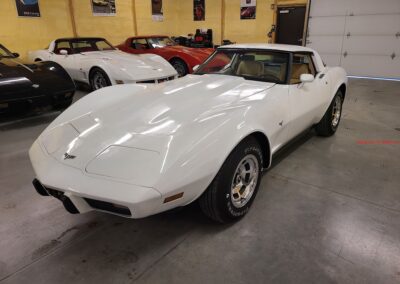 1979 White Corvette Tan Interior For Sale