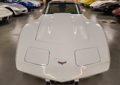 1979 White Corvette Tan Interior T Top