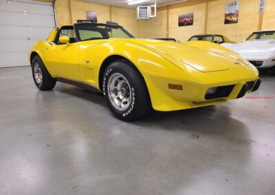 1979 Yellow Corvette Black Interior For Sale