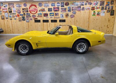 1979 Bright Yellow Corvette Auto T-Top