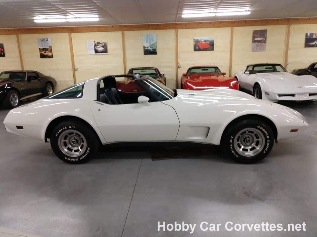 1979 White L82 Corvette Automatic For Sale