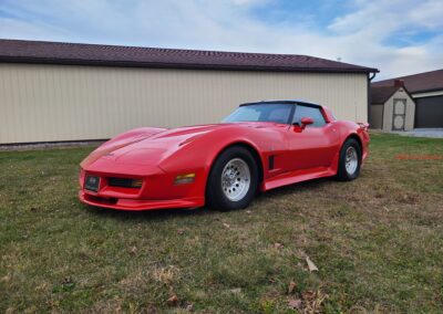 1980 Red L82 Corvette Black Interior For Sale