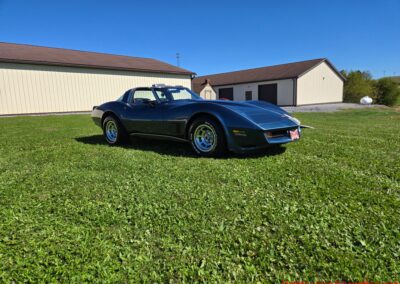 1980 Dark Blue Corvette Manual Transmission For Sale