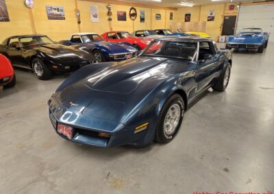 1980 Dark Blue Corvette Manual Transmission For Sale