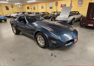 1980 Dark Blue Corvette Manual Transmission For Sale