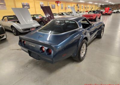 1980 Dark Blue Corvette Manual Transmission For Sale